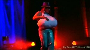 Skinny ebony bunny with big ass rides fat black cock first time