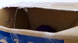 Hey stepson watch your big tits stepmom fuck three burglars right here!