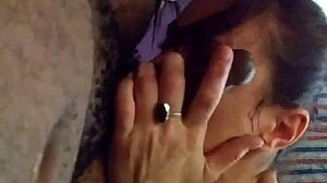 bree's got this black cock in her mouth sucking steady