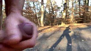 clitlicker662 flashes her wet pussy in forest for public orgasm voyeur update