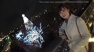 japanese big tits babe creampied after hot blowjob