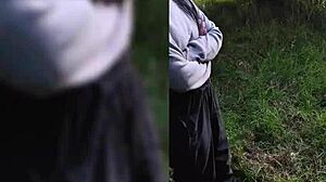 Step cousin bath leads to raw shore fucking action