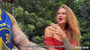 Fitness Latina Tempts with Teaser Blowjob in Condo Flat Before Full Whey Workout Collab