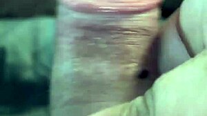 Chubby pierced fat guy shows useless small cock in solo BDSM amateur cumshot