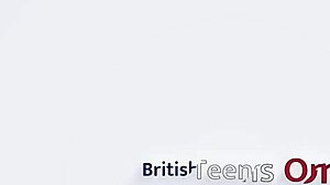 omg hot cum load explodes on 18yo british girl's big natural tits christmas day