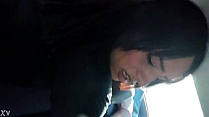 naughty client couldn't resist tasting me deep in that barra funda taxi ride