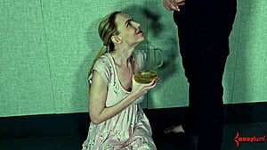 big ass kinky slut rebel rhyder chugs massive piss enemas then flips into acrobatic somersaults