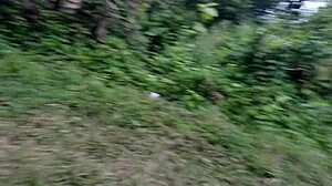 wanna see this punk redhead flash her bare pussy on public park streets?