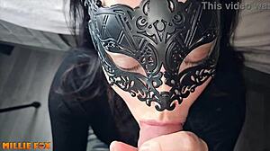 Amateur MILF Swallows Monster Cum Load From Biggest Cock - Millie Fox!