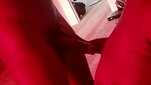 hubby rams big cock deep into best friend's juicy ebony ass doggystyle