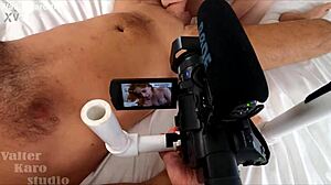 teen red heels hint at backstage ass play with leo casanova's big cock