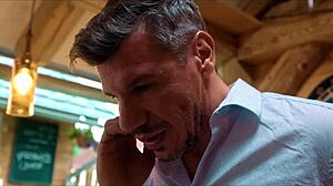 hey ever risk fucking your bfs daddy outdoors like this cute brunette did?