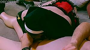 Holy shit granny nun mary carmen sucks sinful cock!