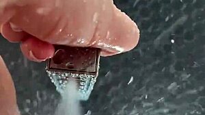 saudi arabian teen stepsis teases big pussy in sunny los angeles shower