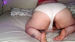 Hairy Sub Slut Soaks Panties Dripping Wet For Sir's Chubby Big Pussy Lips Orgasm