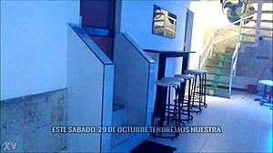 Colombian swingers crash the secret halloween party for wild group action