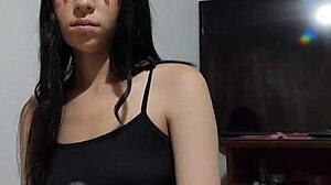 laura tests dildo versus big penis and picks natural cock riding