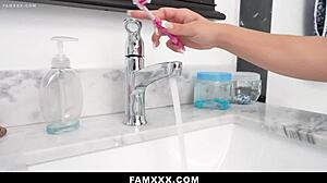 step sister takes stepbro's special personal role now