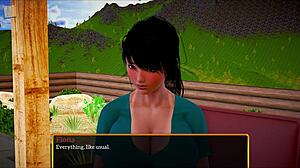 my new big tit brunette teen family dives into erotic 420 game