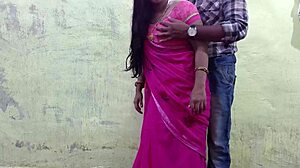 pink sari bhabhi looks hot today gonna rip her pussy