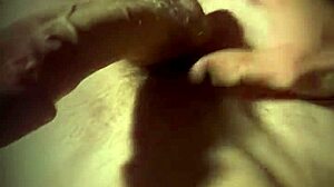 i edge this huge tied up cock until massive cumshots explode everywhere