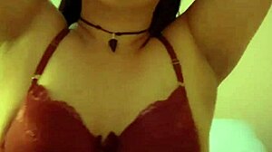 you wanna see me play with my tight teen asshole?? natural tits bouncing - part 1