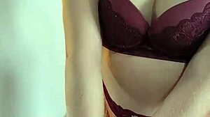 Latin couple cums on cute blonde's pretty face