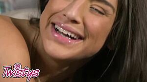 Abella Danger and Crystal Clark Lick Asses in Full Lesbian Feature!