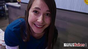 Cici Shellz Sucks Peter Green Dick Naughty In Mexican Restaurant!