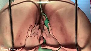 Big Ass BBW Shakes and Rides Clear Chair Hard!