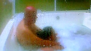 cum blasts into my jacuzzi tub with agarabas and olpr closeup tease