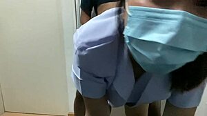 horny thai nurse friend begs patient to fuck her wet pussy hard