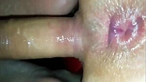two massive creampie gozadas pumped deep inside her pussy