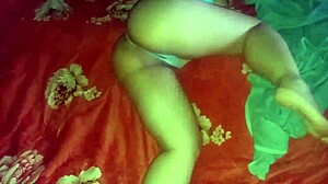 Wife's horny colombian dance makes me cumshot her mature tits in homemade orgasm frenzy