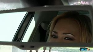 two bikers spot a big titted bimbo and pound her ass tits in rough group anal