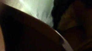 Grabbing Joya's naked ass in bathroom hardcore closeup