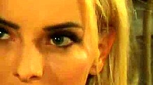 Merciless mistress gropes undresses fingers curvy lesbian slave bound