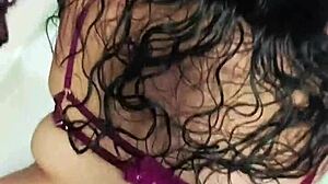 celebrating valentine's day with cousin at motel jacuzzi fuck gets dirty quick