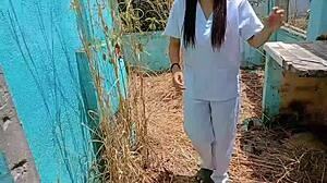 Ever wonder how a pinay nurse gets creampied in an empty hospital room?