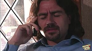 blonde milf spreads legs for deep anal pounding and cumshot