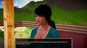 my new big tit brunette teen family dives into erotic 420 game