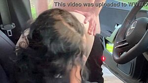 imagine begging your stepsis for rough car pounding like a slut