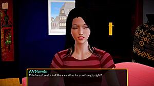 my new big tit brunette teen family dives into erotic 420 game