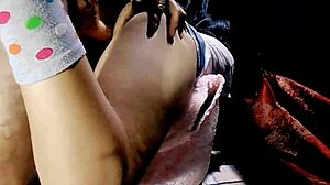 professor fucks and punishes mexican schoolgirl's tight ass