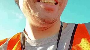 Relaxed ASMR walk outdoors during busy work shift