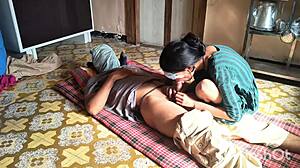 Sweet Stepsis Kitchen Fuck Closeup Spanking Natural Tits Slaps