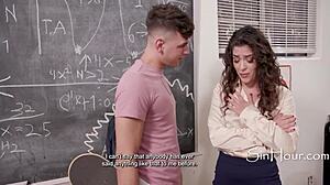 Teacher Gives Up Big Ass to Horny Student's Relentless Classroom Fuck!