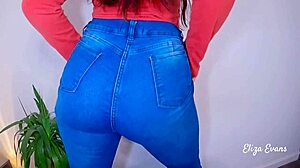 Horny 18-Year-Old Latina Eliza Evans Rides Cock Non-Stop