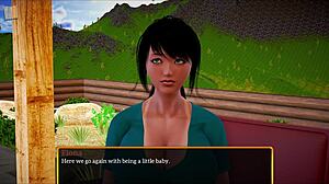 my new big tit brunette teen family dives into erotic 420 game