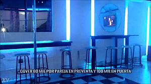 Colombian swingers crash the secret halloween party for wild group action